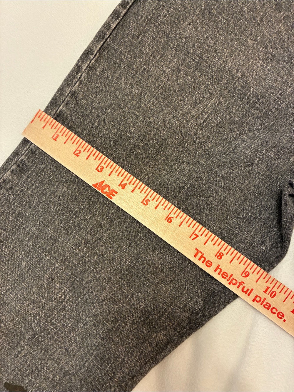 Chico's Gray Flare Jeans with Paisley Embroidery - Picture 9 of 15